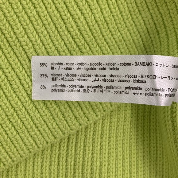 Zara NWT Ribbed Knit Sweater Vest size L - Picture 13 of 13